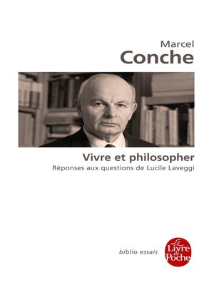 cover image of Vivre et philosopher